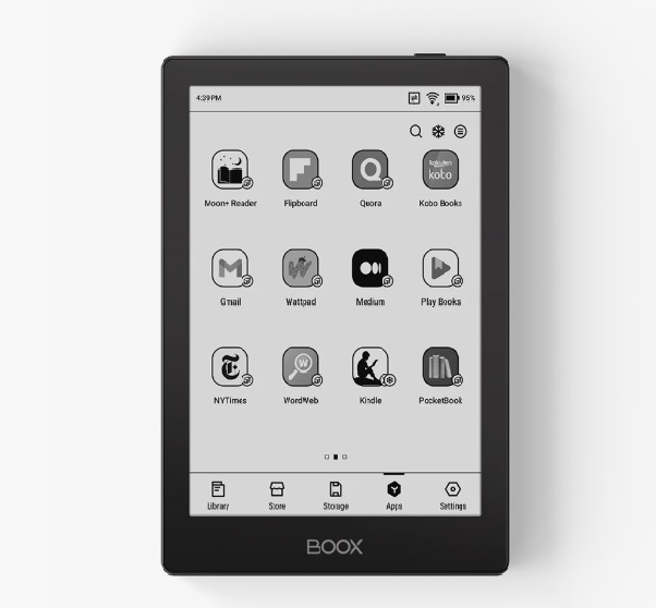نصب اپلیکیشن در کتابخوان go 6
