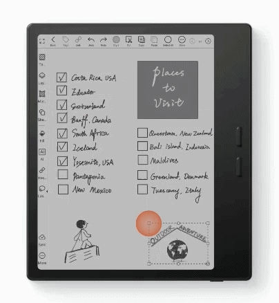 Lasso در کتابخوان boox go color 7